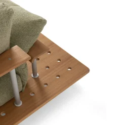 Poltrona da esterno Stand Out verde con tavolino*Mantellassi 1926 Clearance