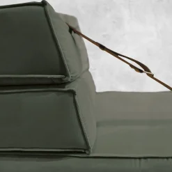 Poltrona Docker in velluto verde inglese*DLA Design Lab Sale