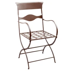 Poltrona Due Lamiere in acciaio inox*Officina Ciani Outlet