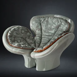 Poltrona fitomorfa verde Pansé*VGnewtrend Hot