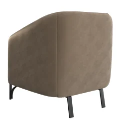 Poltrona Flare 01 in pelle beige*Morello Gianpaolo New