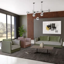 Poltrona Foy Morbida Verde di Baldessari & Baldessari*Domingo Salotti Best