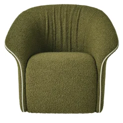 Poltrona Fulham in Bouclé Verde*Gianfranco Ferré Home