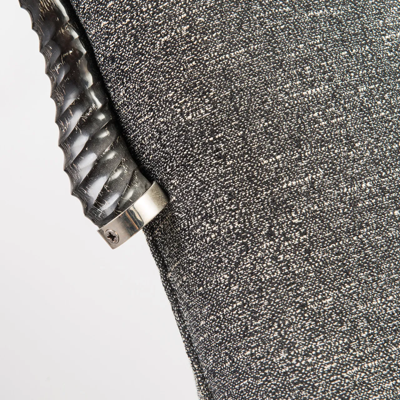 Poltrona Gazzella in tessuto grigio mélange*Selezioni Domus Hot