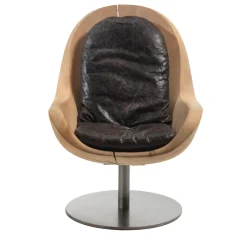 Poltrona girevole Creus in cedro di Pininfarina*Riva 1920 Hot