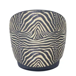 Poltrona girevole Kiros Ohr zebrata*Real Piel Online