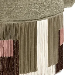 Poltrona girevole Treasure Pirouette Ecrù di Lorenza Bozzoli*Lorenza Bozzoli Couture Outlet