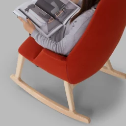 Poltrona Hive Red di Camira*TRUE Outlet