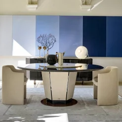 Poltrona imbottita Charmant Avorio*Franco Bianchini Outlet