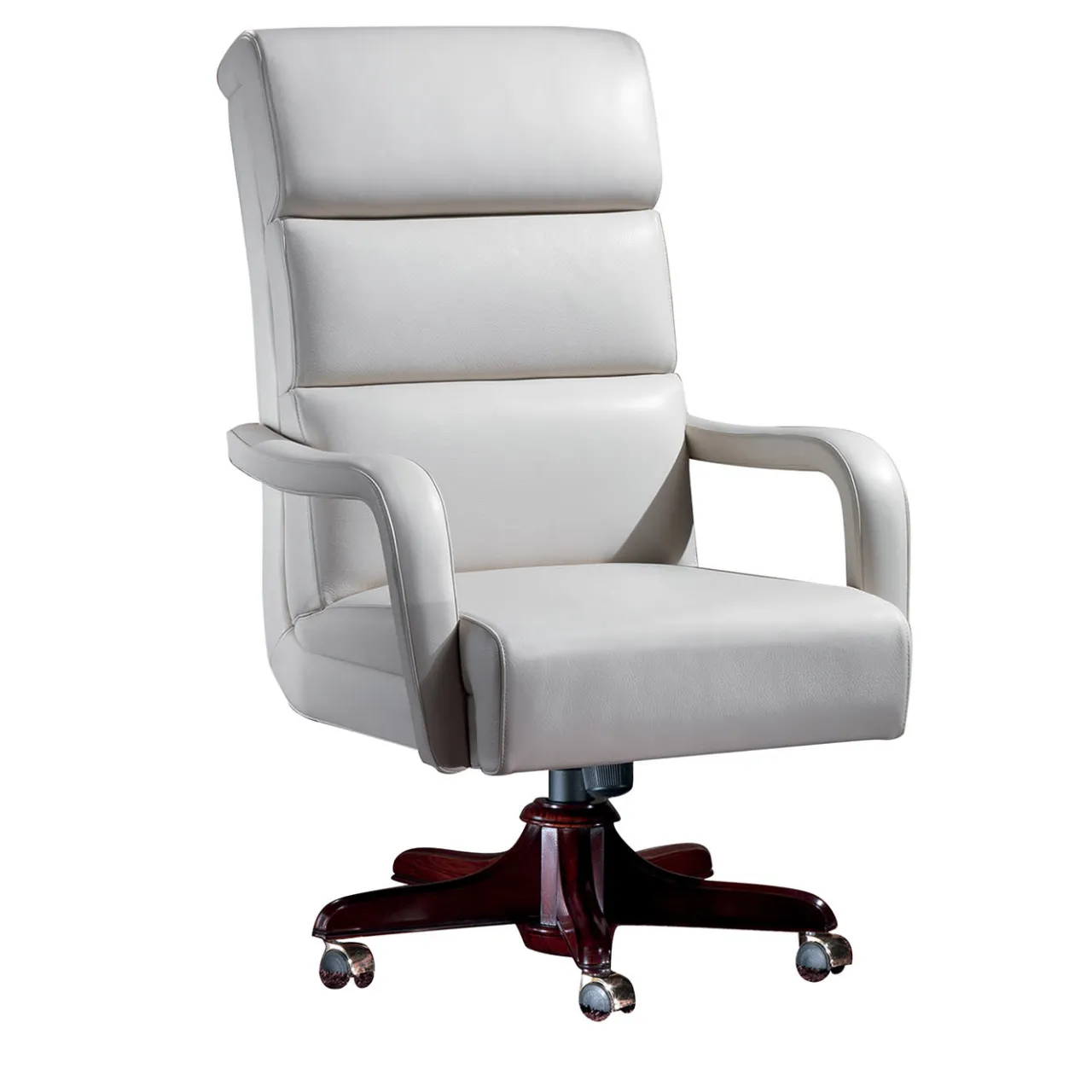 Poltrona in pelle bianca*Marzorati Clearance