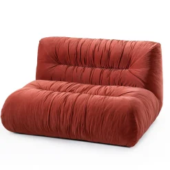 Poltrona in tessuto arancione Mambo di Lorenza Bozzoli*Ghidini 1961 Best