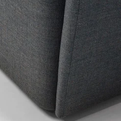 Poltrona in velluto grigio*La Cividina Best