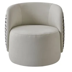 Poltrona Kokedera Grey in Econabuk & Casamance*Franco Bianchini Hot