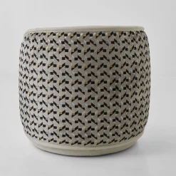 Poltrona Kokedera Grey in Econabuk & Casamance*Franco Bianchini Hot