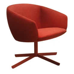 Poltrona lounge con schienale basso non rossa*TRUE Outlet