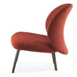 Poltrona Lounge Hillary Easy Rossa di Richard Hutten*Ghidini 1961 Best