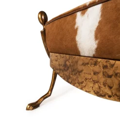 Poltrona Over in pelle Cavallino*Mantellassi 1926 Outlet