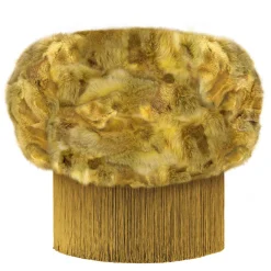 Poltrona patchwork gialla di Lorenza Bozzoli*Lorenza Bozzoli Couture New