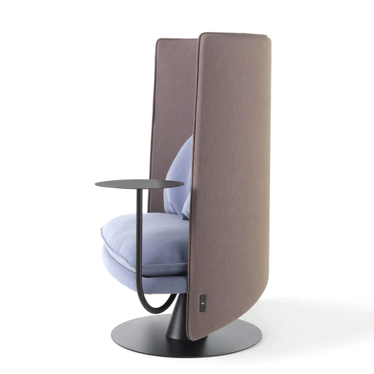 Poltrona Roma284 multicolore con tavolino da caffè*Sitia Hot