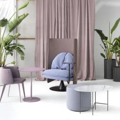 Poltrona Roma284 multicolore con tavolino da caffè*Sitia Hot