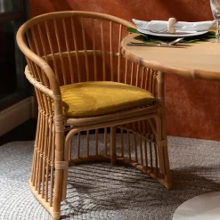 Poltrona Savanna in Canna di Manao e Manila con Cuscino*Mila Maurizi Discount