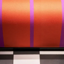 Poltrona Sofo viola e rossa*Poltronova Discount