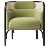 Poltrona Targa Petit in velluto verde di GamFratesi*Gebrüder Thonet Vienna GmbH (GTV) – Wiener GTV Design Outlet