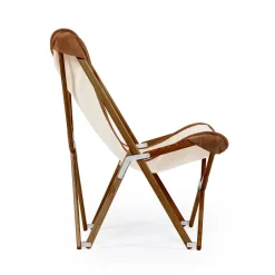 Poltrona Tripolina 1885 in pelle scamosciata*Telami New