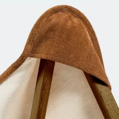 Poltrona Tripolina 1885 in pelle scamosciata*Telami New