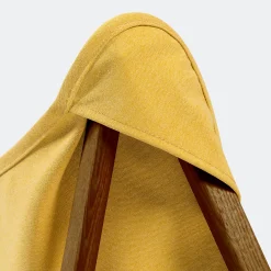 Poltrona Tripolina in giallo senape*Telami Outlet