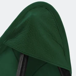 Poltrona Tripolina in pelle verde*Telami Online