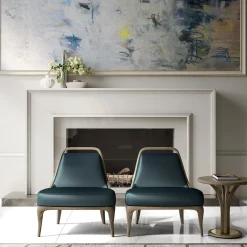 Poltrona verde petrolio*A.R. Arredamenti Sale