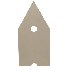 Poltrona Vescovina Greige di Lanfranco Benvenuti*Meccani Design