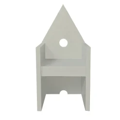 Poltrona Vescovina grigio chiaro di Lanfranco Benvenuti*Meccani Design Online