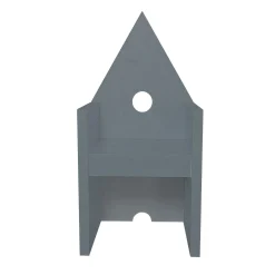 Poltrona Vescovina grigio scuro di Lanfranco Benvenuti*Meccani Design New