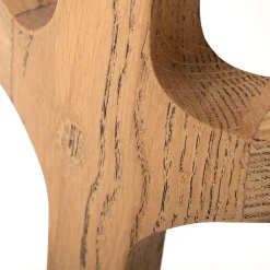 Poltrona Zeta bianco sporco con telaio in rovere*Mantellassi 1926 Clearance