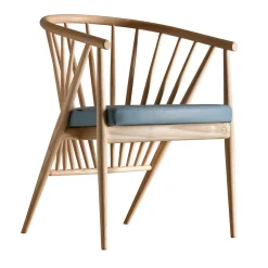 Poltroncina Jenny in legno di frassino con cuscino*Morelato Clearance