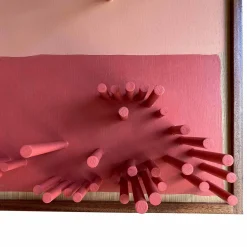 Porta Borse B Rosa Portaborse in legno di Pietro Meccani*Meccani Design Outlet