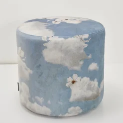 Pouf Nuvole & Fiori rotondo*Instabilelab Best