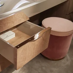 Pouf Alice con base in rame*Cafedesart Best