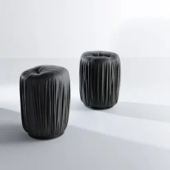 Pouf alto Drapè di Bartoli Design*Laura Meroni Hot