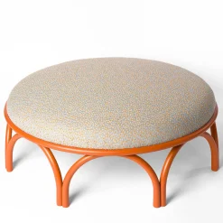 Pouf Arcadia Arancione*Gebrüder Thonet Vienna GmbH (GTV) – Wiener GTV Design New