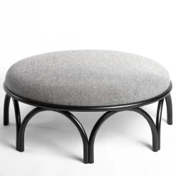 Pouf Arcadia nero*Gebrüder Thonet Vienna GmbH (GTV) – Wiener GTV Design Sale