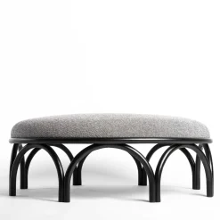 Pouf Arcadia nero*Gebrüder Thonet Vienna GmbH (GTV) – Wiener GTV Design Sale