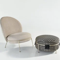 Pouf basso Amaretto*Sicis