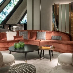 Pouf basso Amaretto*Sicis