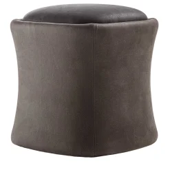 Pouf Caro bicolore marrone*Durame Outlet