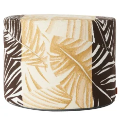 Pouf Cilindrico da Esterno Bali in Marrone e Beige*Missoni Home Collection Hot