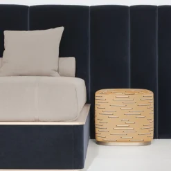 Pouf Ciro Yellow di Ciarmoli Queda Studio*UNO Contract Best