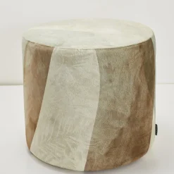 Pouf con Foglie Grandi rotondo*Instabilelab Best